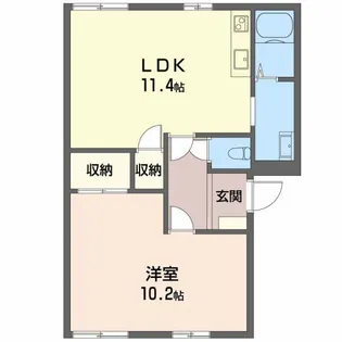 Grandiel I B【1階】の間取り