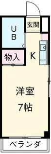 小澤マンション【4階】の間取り