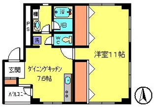 エトワール・リコー【3階】の間取り