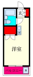 サンアベニューめじろ台【1階】の間取り