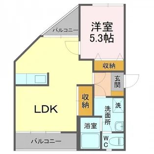 桜館8【2階】の間取り