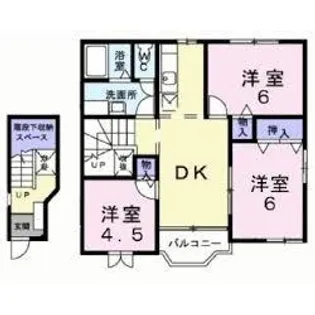 ヴァン・アビターレ【2階】の間取り