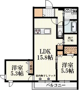 GrandVilla鷺宮【2階】の間取り