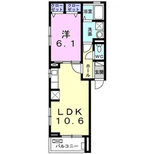 フロレスタ【2階】の間取り