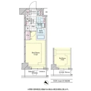 シェル品川戸越【5階】の間取り