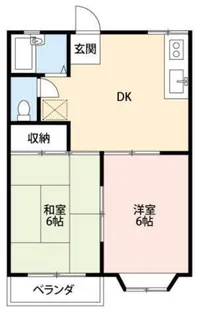 アゼリアIII【1階】の間取り