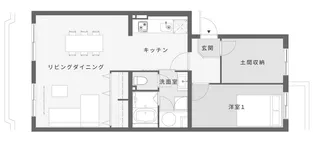 春日部ハウスII【4階】の間取り