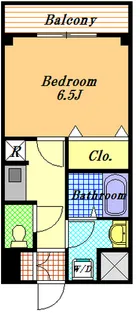 アセンダント【4階】の間取り