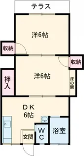ベルココア3【1階】の間取り