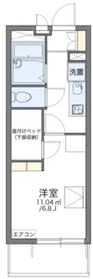 レオパレス松並【2階】の間取り