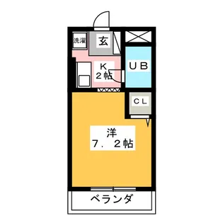 コスモス【3階】の間取り