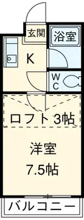 シルキーハウス【1階】の間取り