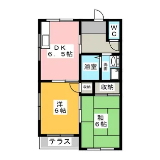 ノース・スペース【2階】の間取り