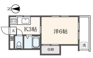 レスポワール【3階】の間取り