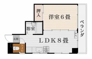 大野第一ビル【3階】の間取り