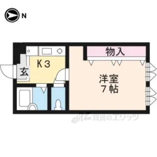 ハウスピエーメ【4階】の間取り