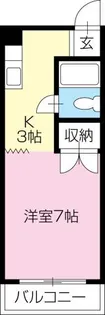 コーポ福島【3階】の間取り