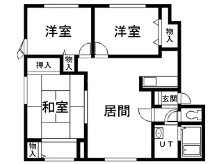 ポーラスターB【1階】の間取り