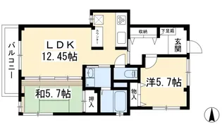 シェ・アニタ【2階】の間取り