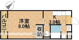 ヴァーチュ【2階】の間取り