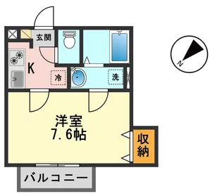 プロムナード【2階】の間取り