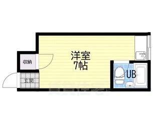 蛍マンション【2階】の間取り