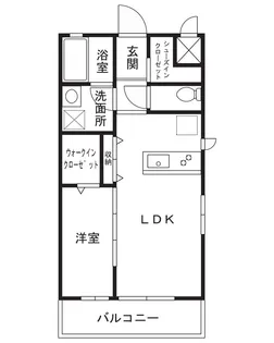 RiseNest【2階】の間取り