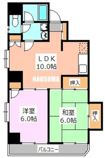グリーンヒル文京【4階】の間取り