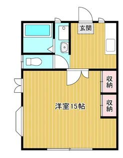 シモンソシエ【1階】の間取り