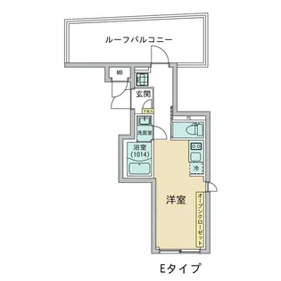 プラティーク品川大井町【5階】の間取り
