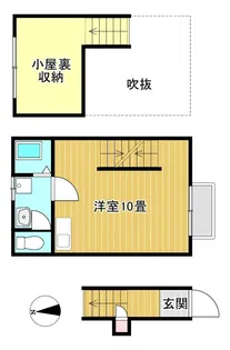 パークガーデン海老塚【2階】の間取り