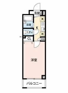 ロアール早稲田【1階】の間取り