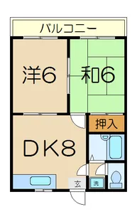 メゾンルピナス【3階】の間取り