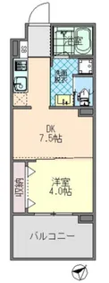 POTHOS呉三条【7階】の間取り