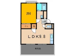 メゾン武隈【1階】の間取り