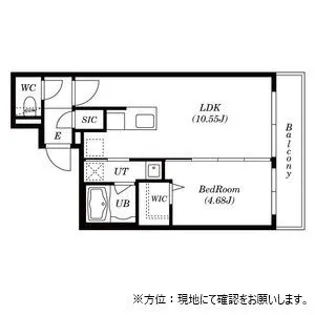 フェーラシュヴァル【4階】の間取り