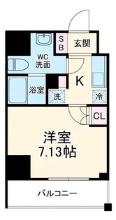 レノス新子安【4階】の間取り