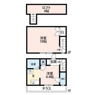 メゾン Tの間取り