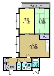 リアライズ熊谷【3階】の間取り