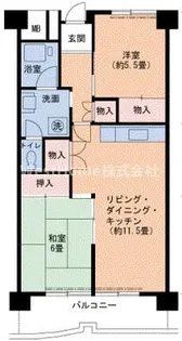 南港しらなみ【7階】の間取り
