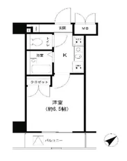 T&G東池袋マンション【5階】の間取り