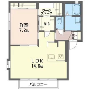 サンライズC【1階】の間取り