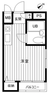 トーシン・フェニックスマンション永福町【2階】の間取り
