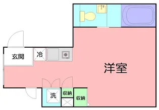 EAST RISE 由比ガ浜 B【3階】の間取り