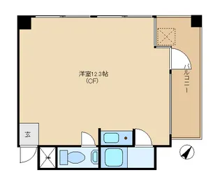 加藤ビル【2階】の間取り