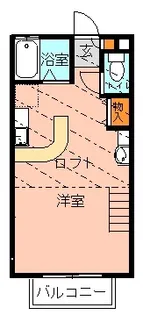 ベルメゾン伍番館【2階】の間取り