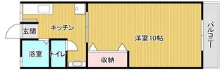 パイナップルムーン【2階】の間取り