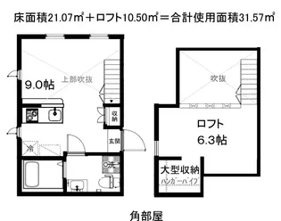 洋風建築 川崎弐番館【2階】の間取り