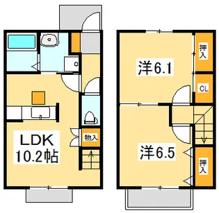 Charme川平の間取り