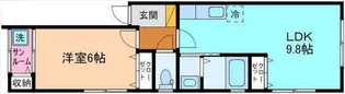 ジョイ・ノーヴァ【1階】の間取り
